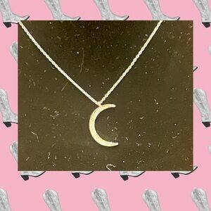Lauren Conrad, Gold Crescent Moon Necklace